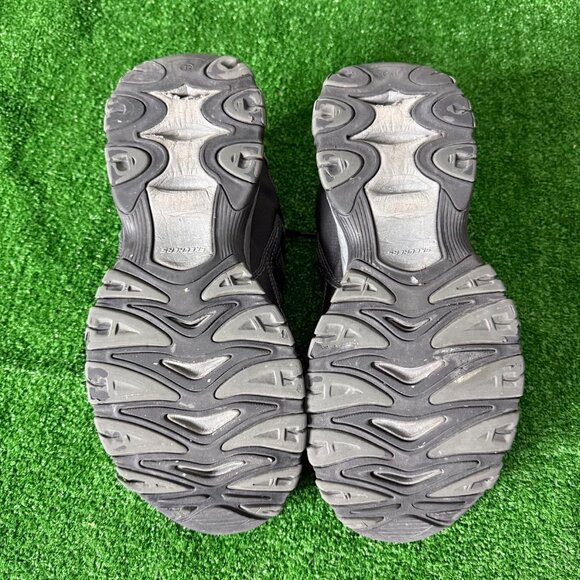 Skechers Cankton Men's Memory Foam Round Steel Toe Work Leather Shoes Size 10.5 - Picture 11 of 12